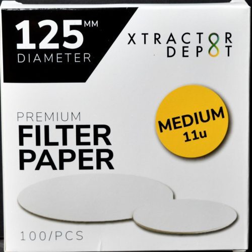 125mm qualitative filter papers filtration hawach 125mm 11u medium 3