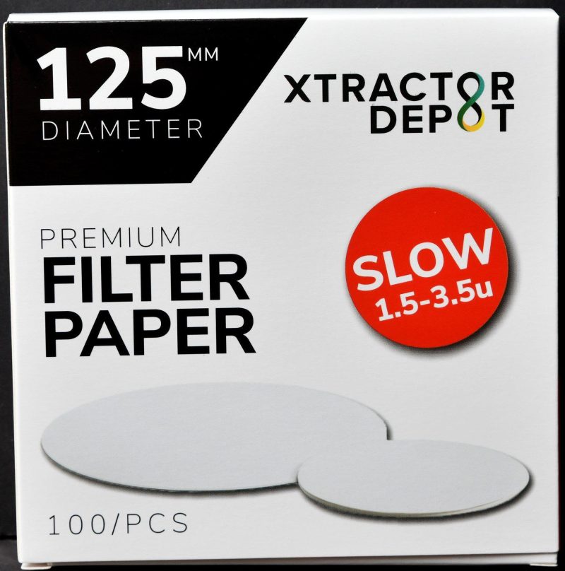 125mm qualitative filter papers filtration hawach 125mm 15u 35u slow