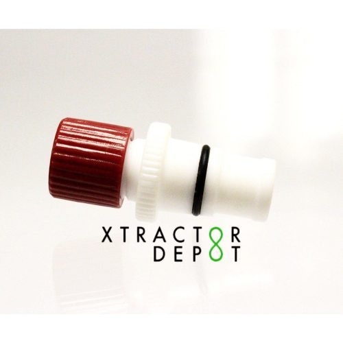 adapter teflon 14 od thermocoupler fits a 1420 joint manufactured glass xtractor depot 2