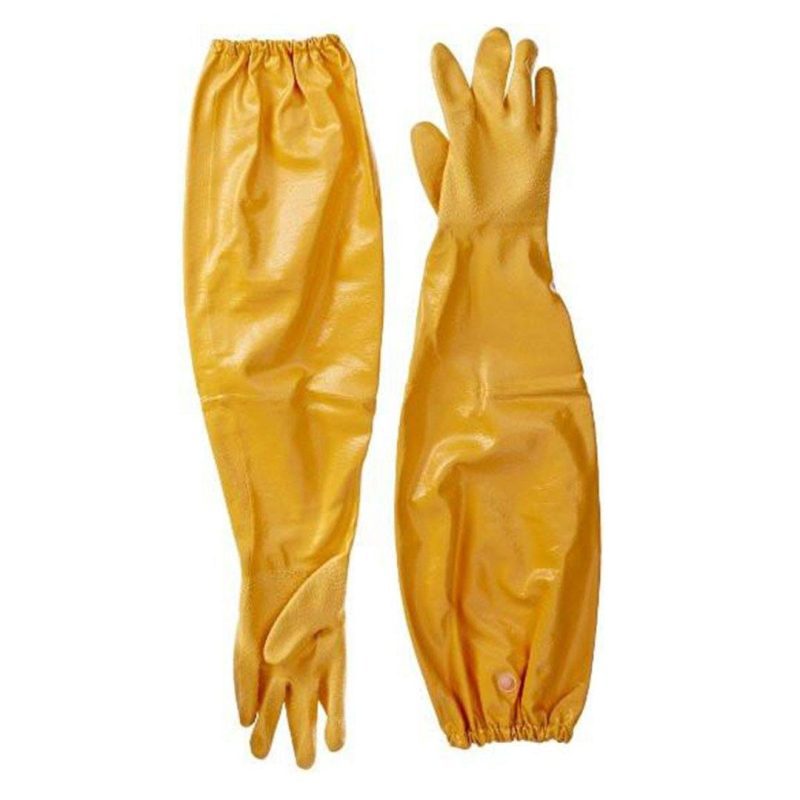 atlas nitrile gloves yellow 1 pair safety equipment uline