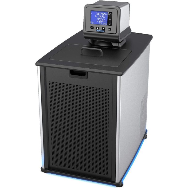 polyscience 15 liter ad 40degc to 200degc recirculating chiller chiller across international