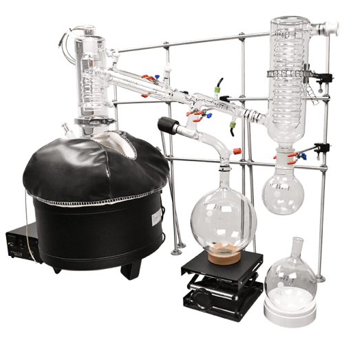 thermaflow short path distillation glassware kit distillation kit xtractor depot 2