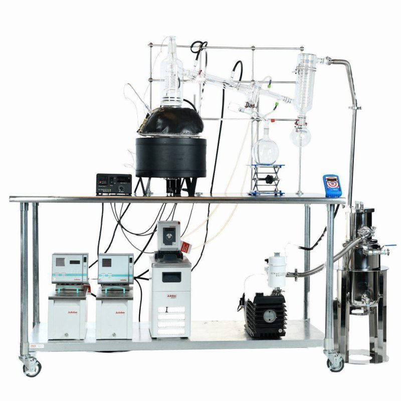 thermaflow short path kit turnkey system 5l 12l 22l distillation kit oban machinery