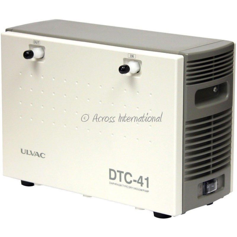 ulvac dtc 41 16 cfm dual stage chemical resist diaphragm pump vacuum pump across international